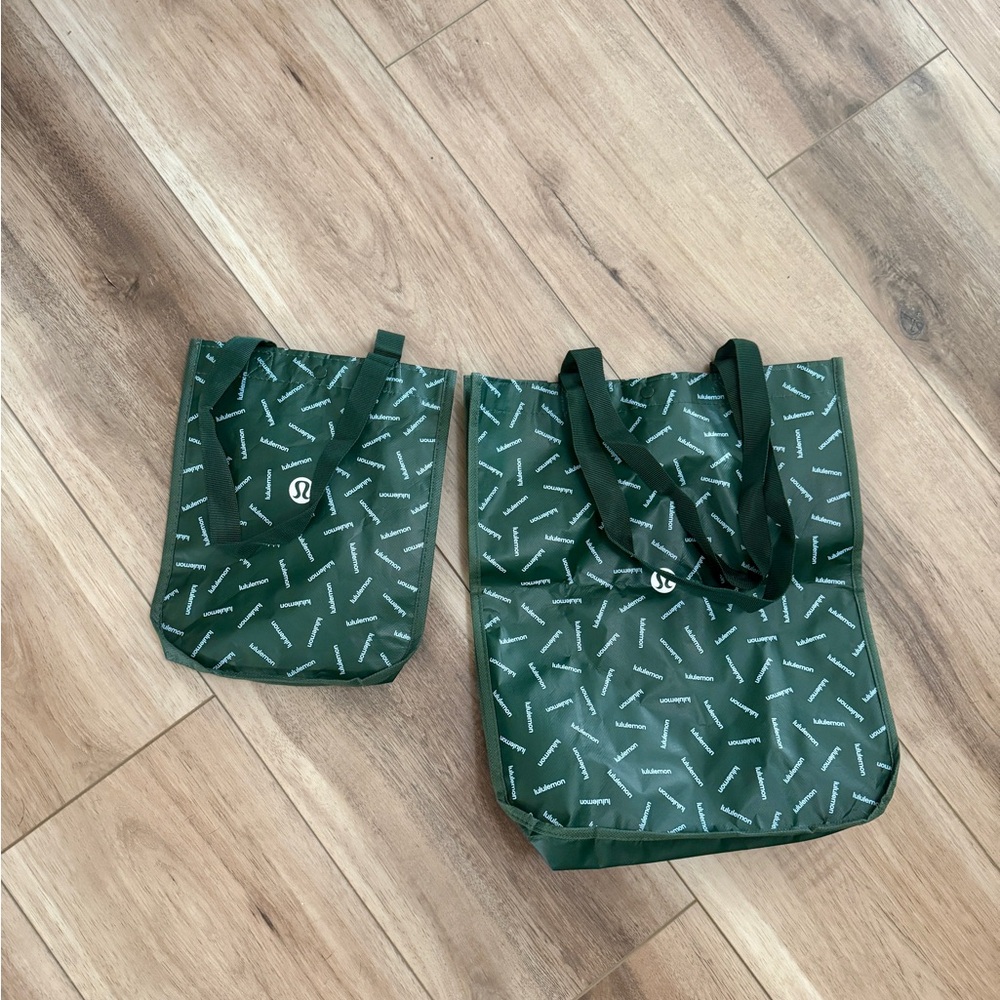 Lululemon Green Tote Bag Bundle Set (2 pcs) - Picture 2 of 4